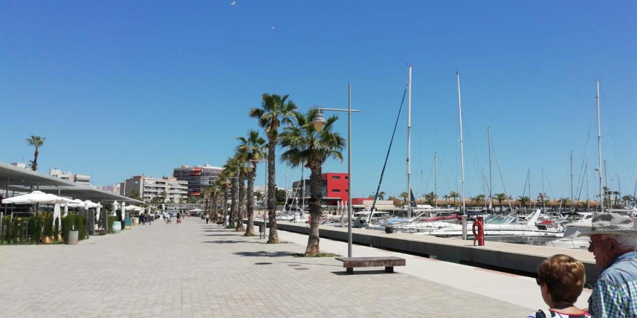 Apto Nere Playa Con Aire Acondicionado Santa Pola Kültér fotó